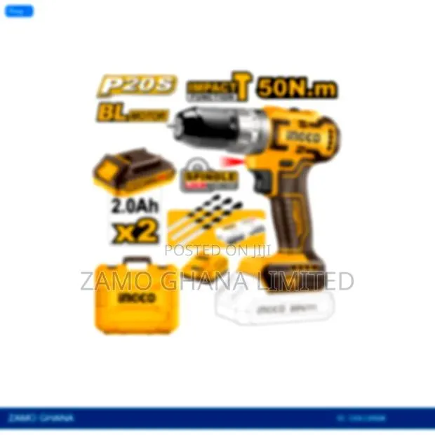 Lithiumion Brushless Impact Drill 20v 2 - Cidli20508 · Photo 1