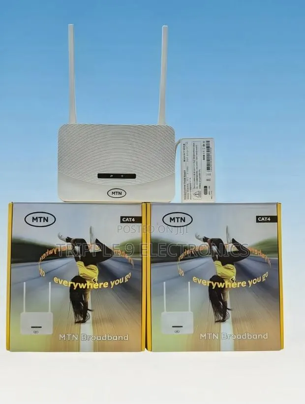 All Networks MTN Cat 4 Portable Router With Power Bank. · Photo 1