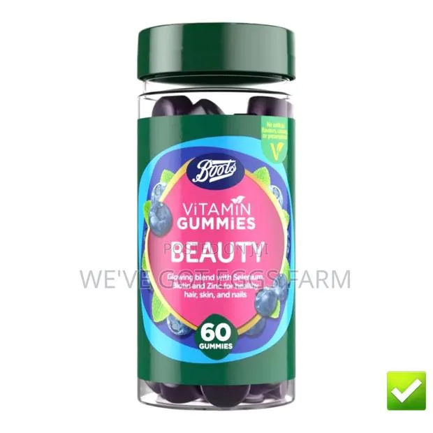 Boots Beauty Gummies for Hair Skin Nails UK Imported Available Now · Photo 1