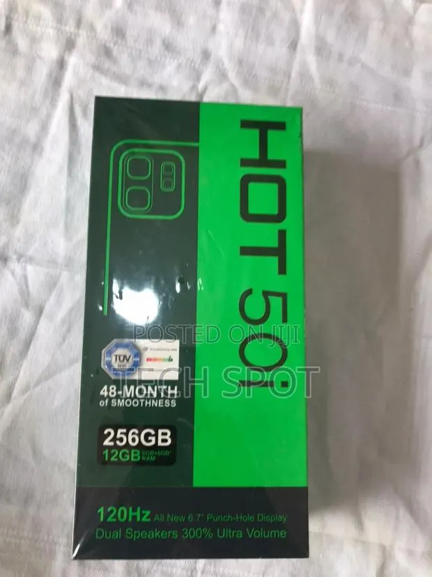 New Infinix Hot 50i 256 GB Black · Photo 1