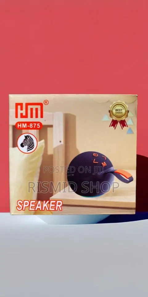 Hm-875 Portable Bluetooth Music Speaker · Photo 1