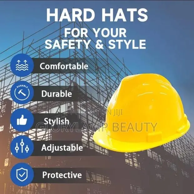 High-Impact Vented Safety Hard Hat – Adjustable Industrial Cons Helmet · Photo 1