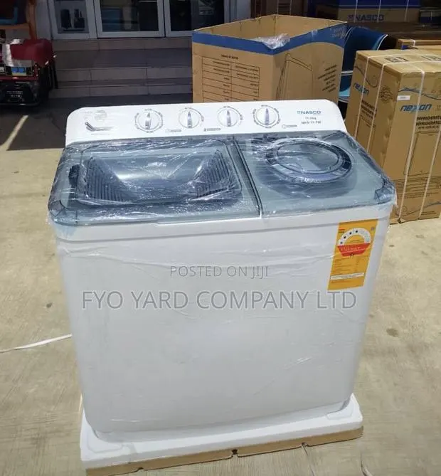 Modern Design Nasco 11kg Top Load Twin Tub Washing Machine · Photo 1