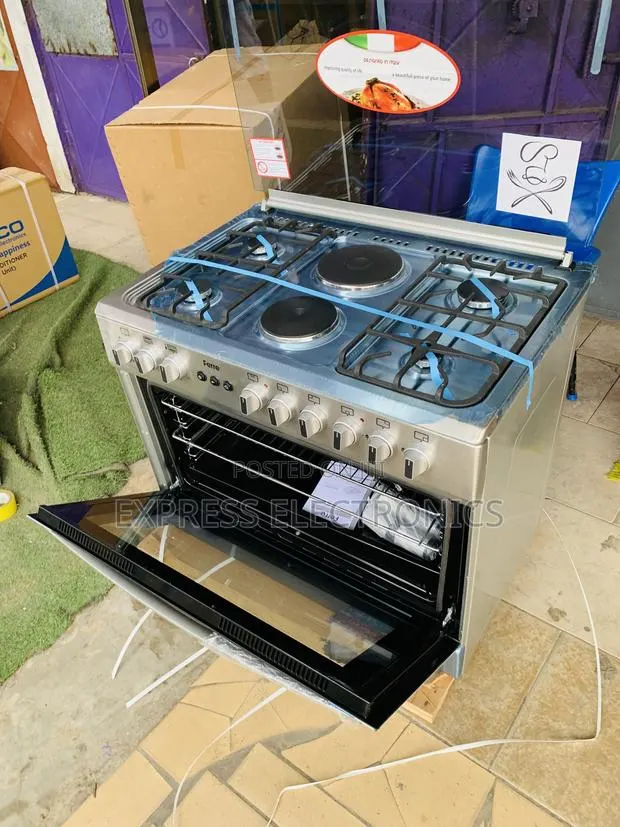 Highly Recommended Gas Electric Cooker Oven Grill 4-2 90cm · Photo 1