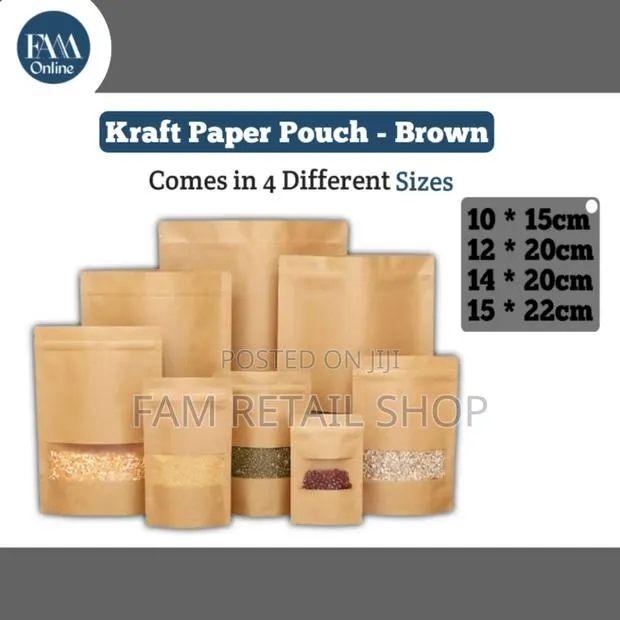 Kraft Paper Pouches · Photo 1