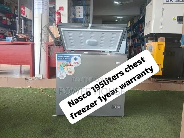 NASCO 195 Litres Deep Freezer – Stylish, Spacious Reliable Chest · Photo 1