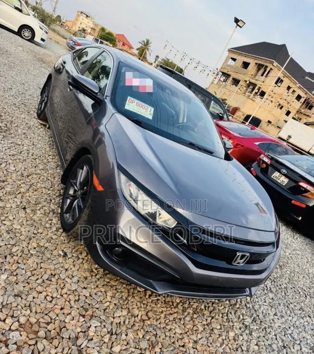 Honda Civic EX Sedan 2019 Gray · Photo 1