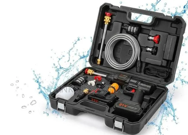 21V Powerful Cordless Pressure Washer Tool Kit · Photo 1