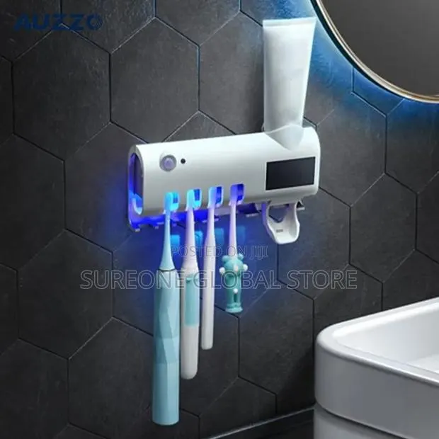 Smart Wall Mount Teethbrush Holder Sterilized · Photo 1