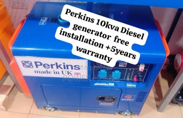 Trust Power Perkins Diesel Generator 10kva Silent · Photo 1