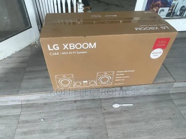 Let the Sound Move You Lg Xboom Cj44 Bluetooth Hi-Fi · Photo 1
