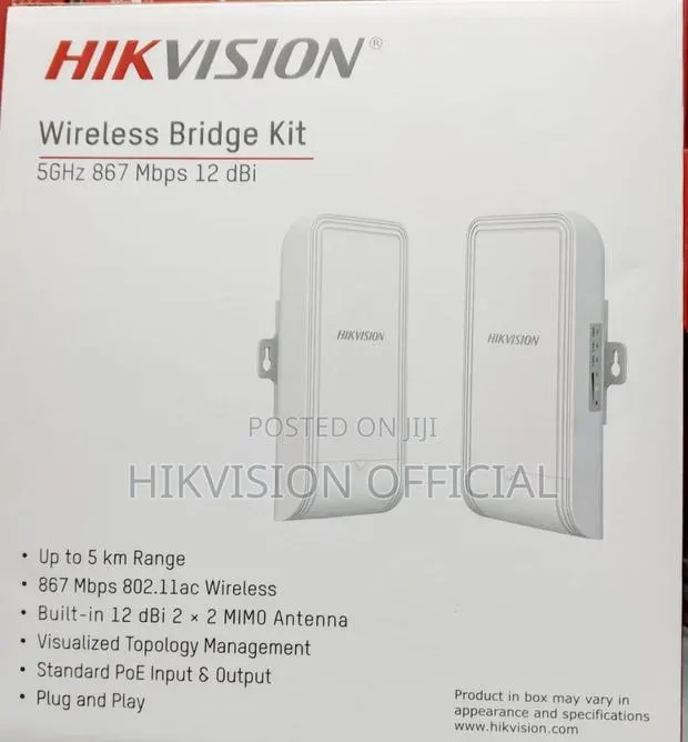 5ghz 867mbps 5km Wireless Bridge Kit Station · Photo 1