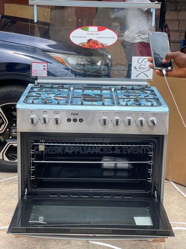 Ferre 5-Burner Gas Cooker — Free Delivery Included! · Photo 1