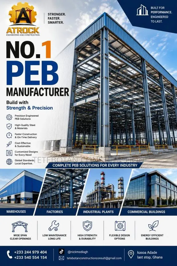 Specialized in Steel Structure Warehouse Fabrication and Installation · Photo 1