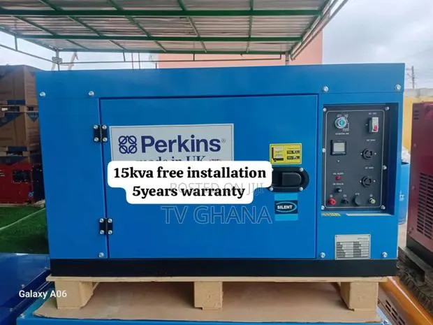 Home Gen =Happy Life Perkins 15kva 16500watt Diesel Silent · Photo 1