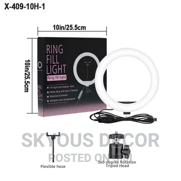 10inches Ring Light · Photo 1