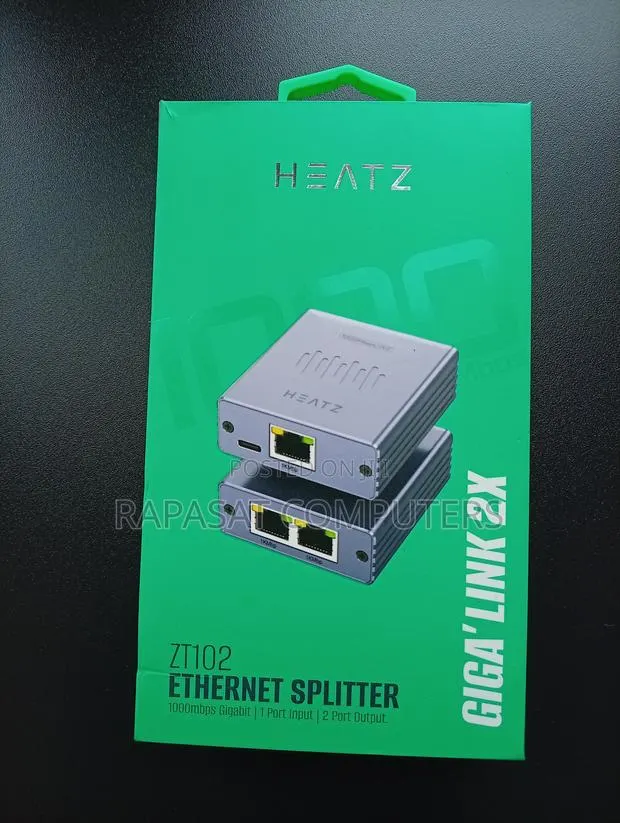 Heatz Ethernet 2 Port Splitter Zt102 · Photo 1