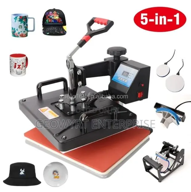 5 in 1 Heat Press Combo Machine · Photo 1