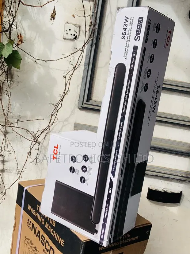 Reliable 3.1ch Bluetooth Black TCL S643 Wireless Soundbar · Photo 1