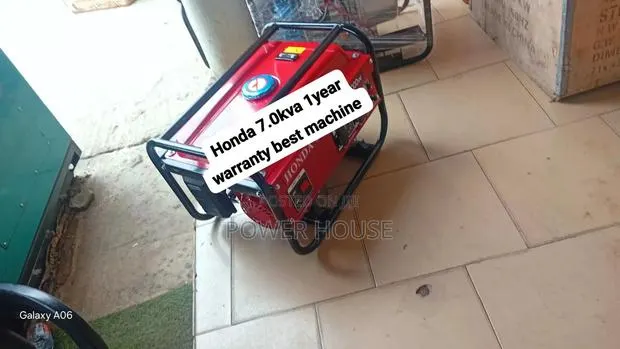 Honda 7.0kVA Fast Power Pull Start Petrol Generator · Photo 1