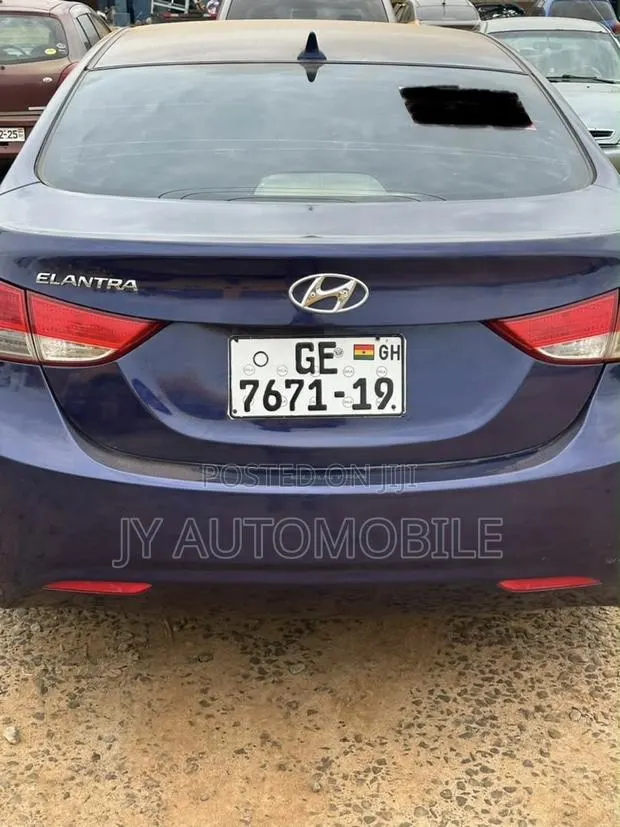 Hyundai Elantra 2013 Blue · Photo 1