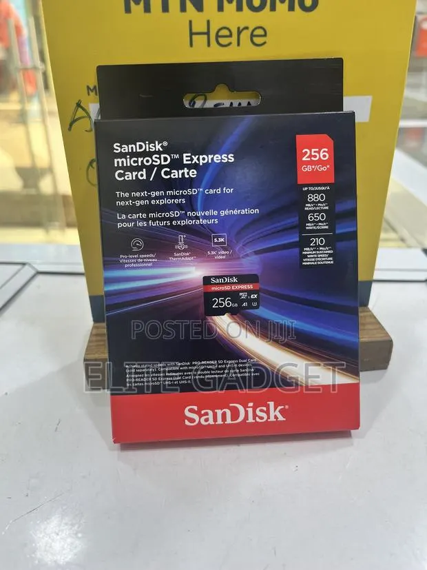 SanDisk microSD Express Card 256GB – Brand New (Sealed) · Photo 1