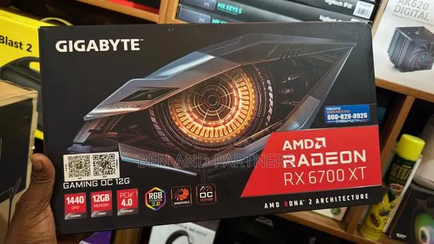 GIGABYTE Radeon RX 6700 XT Gaming OC 12G Graphics Card · Photo 1