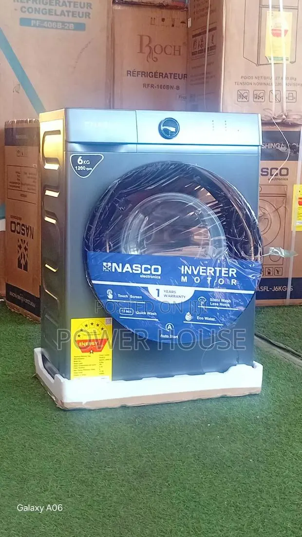 Wash Smarter, Live Better – Premium Nasco 6kg Fully Automatic Washer · Photo 1