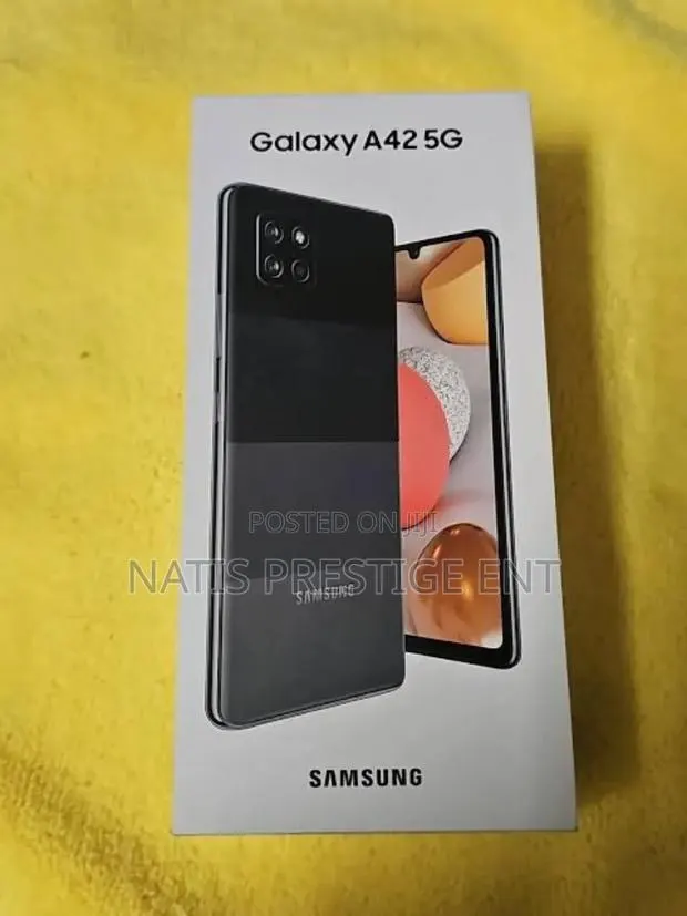 New Samsung Galaxy A42 5G 128 GB Black · Photo 1