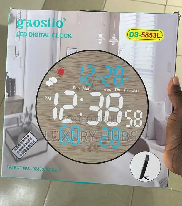 6"×14" Led Display Wall Clock · Photo 4