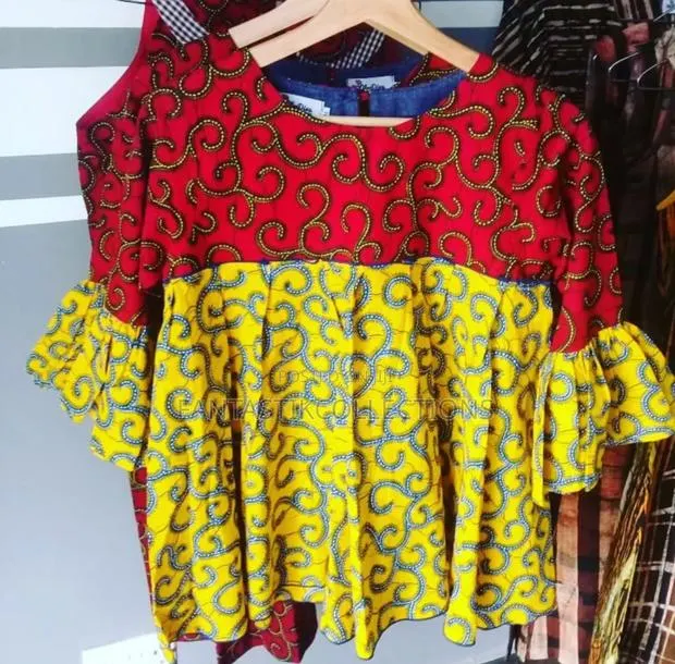 Maxi African Print Top for Maternity · Photo 1
