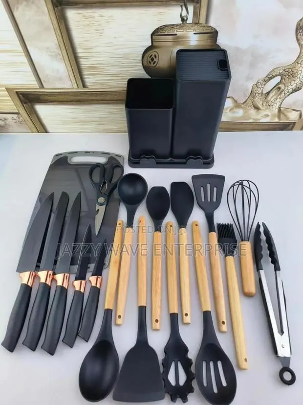 Silicon Spoon Set With Knifes · Photo 1