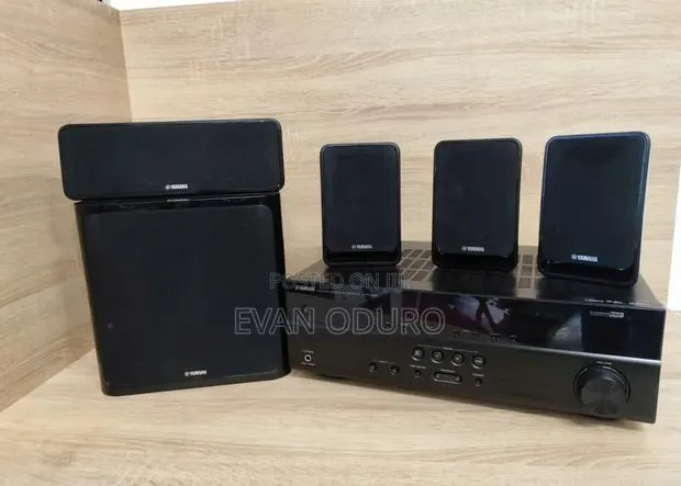 Powerful Yamaha Avr Home Theater 5.1 Bluetooth,Usb,Radio,Dvd,Optica · Photo 1
