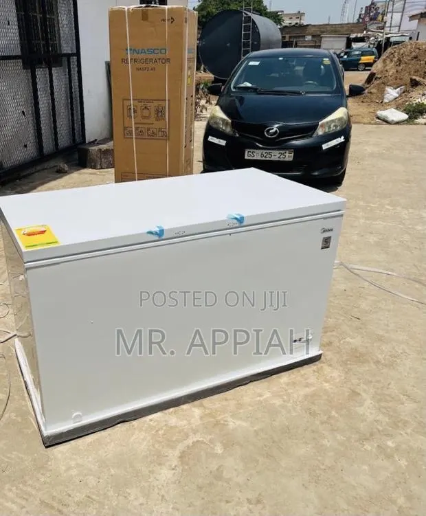 Get Affordable Midea 418l Single Door Electric Chest Freezer(White) · Photo 1