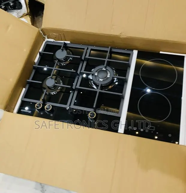 Correct Good Kenwood 3+2 Dual Fuel Built-in Cooker Hob · Photo 1