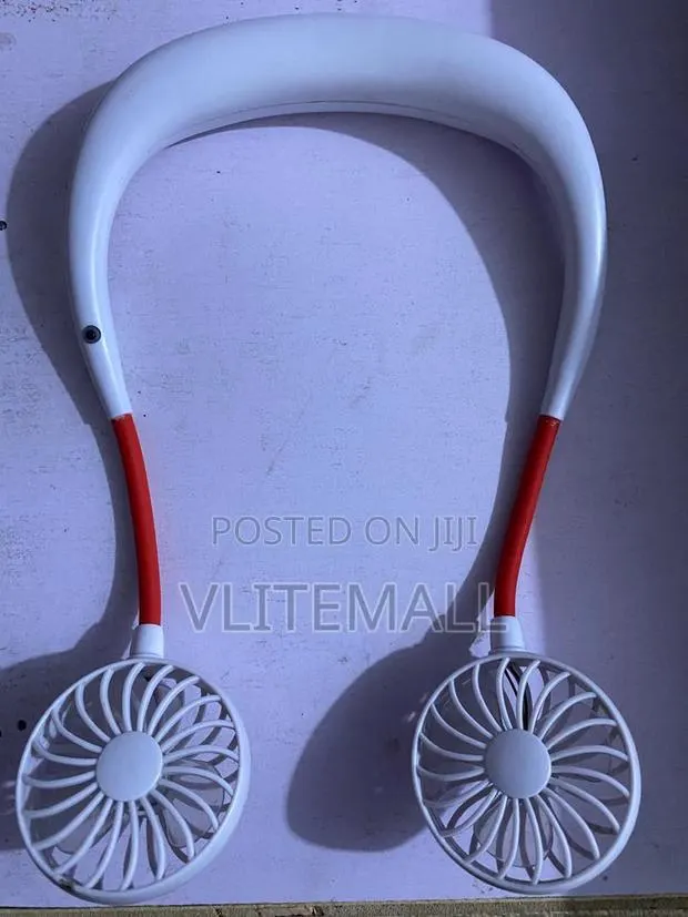 Rechargeable Portable Neck Sports Fan · Photo 1