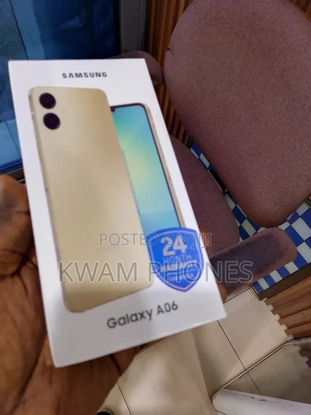 New Samsung Galaxy A06 128 GB Black · Photo 1