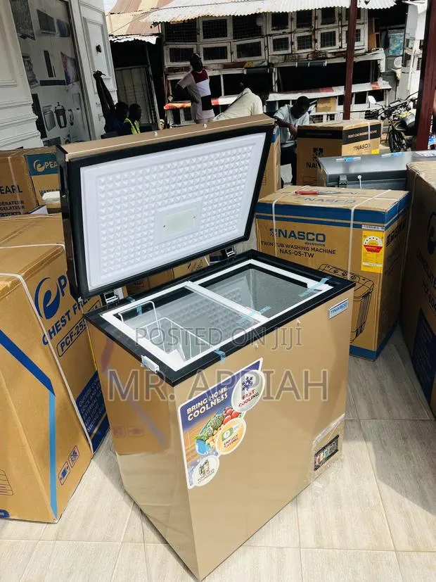 Energy Saving Nasco 150L Single Door Chest Freezer(Gold)200FL · Photo 1