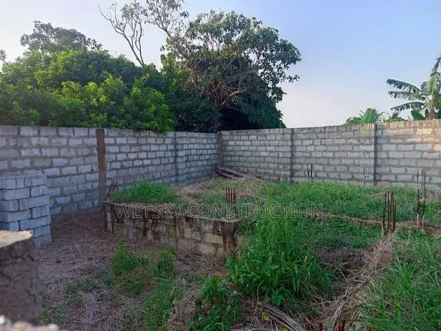 Fenced Half Plot With 3 Bedroom Footings for Sale · Photo 1