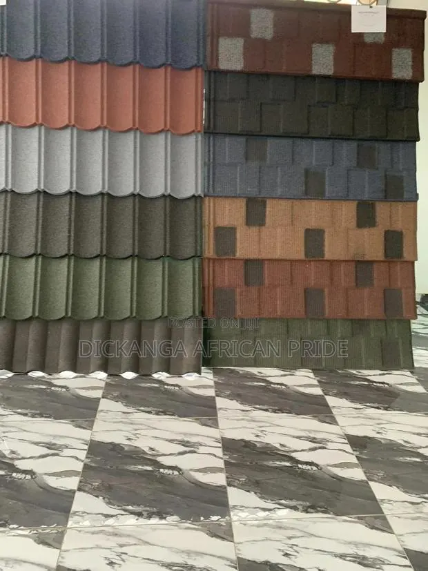 Stone Coated Roofing Sheet Pvc Gutters – Strong Durable · Photo 1