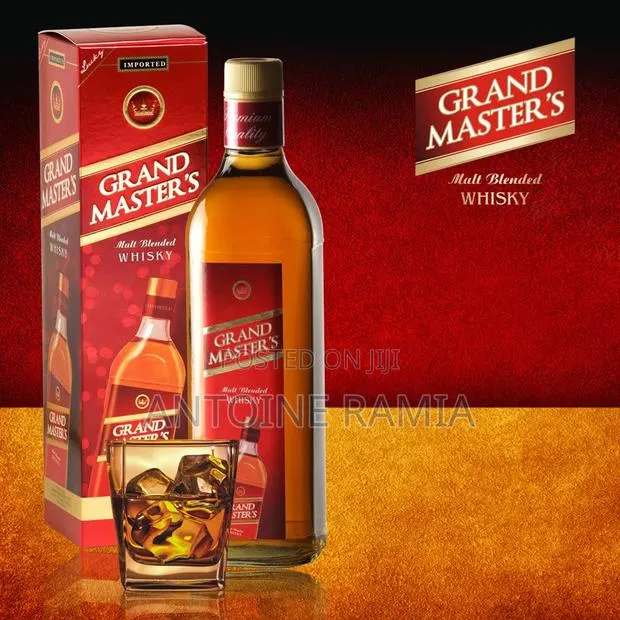 Grand Master’s Red Blended Whisky – Genuine Imported · Photo 1