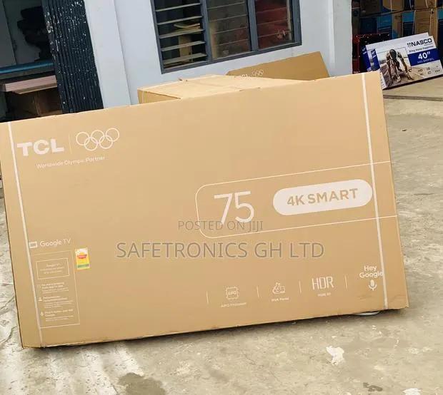 Quality Unveiling • TCL 75 Inch Smart Uhd Android Frameless Led TV · Photo 1
