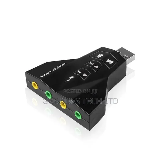 Virtual 7.1 Channel USB Sound Card Adapter · Photo 1