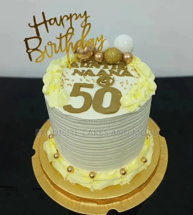 Cream Anniversary/ Birthday Cake, Order Now · Photo 1