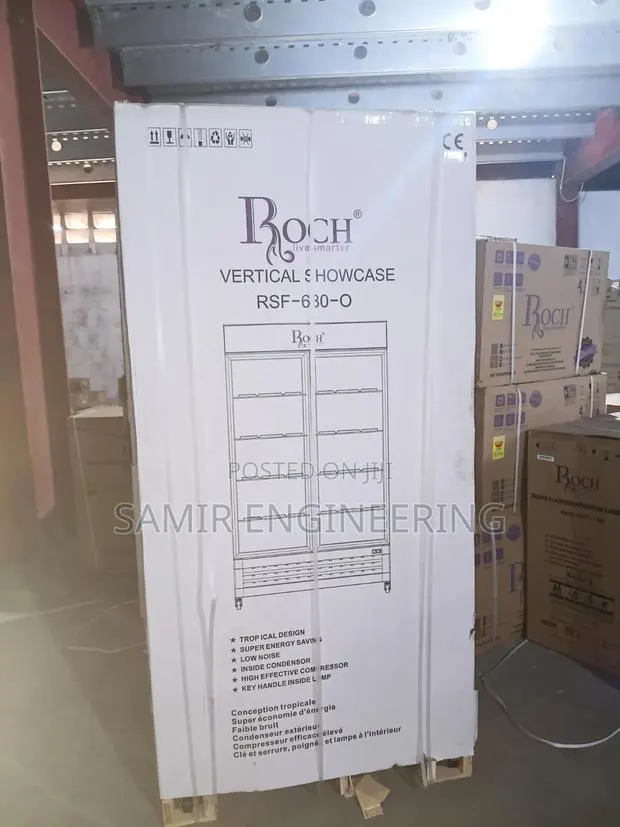The Roch RSF-680-O Side-by-Side Showcase Display Refrigerator · Photo 1