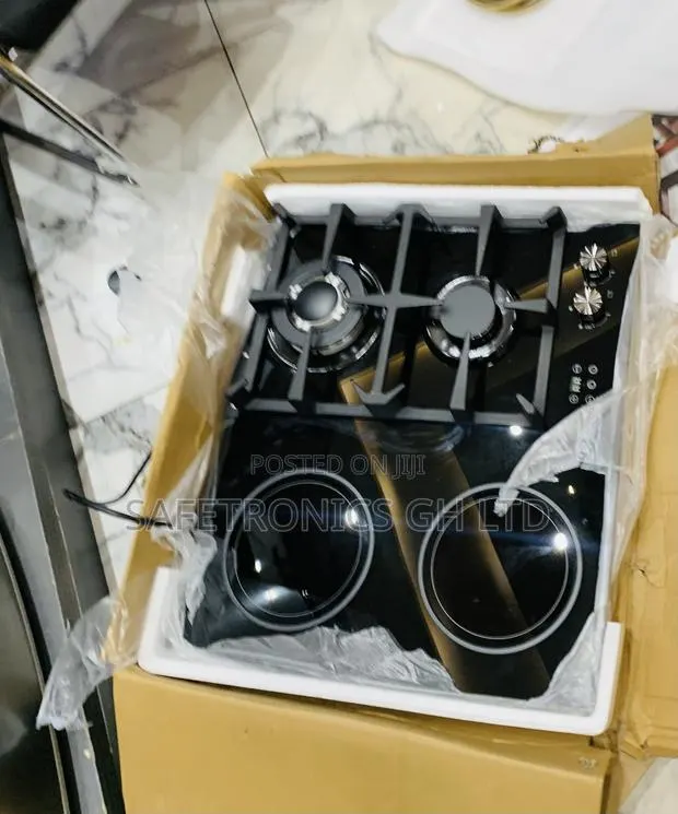 Kindly Check Kenwood 2 Gas and 2 Electric Hybrid Cooktop in-Built · Photo 1