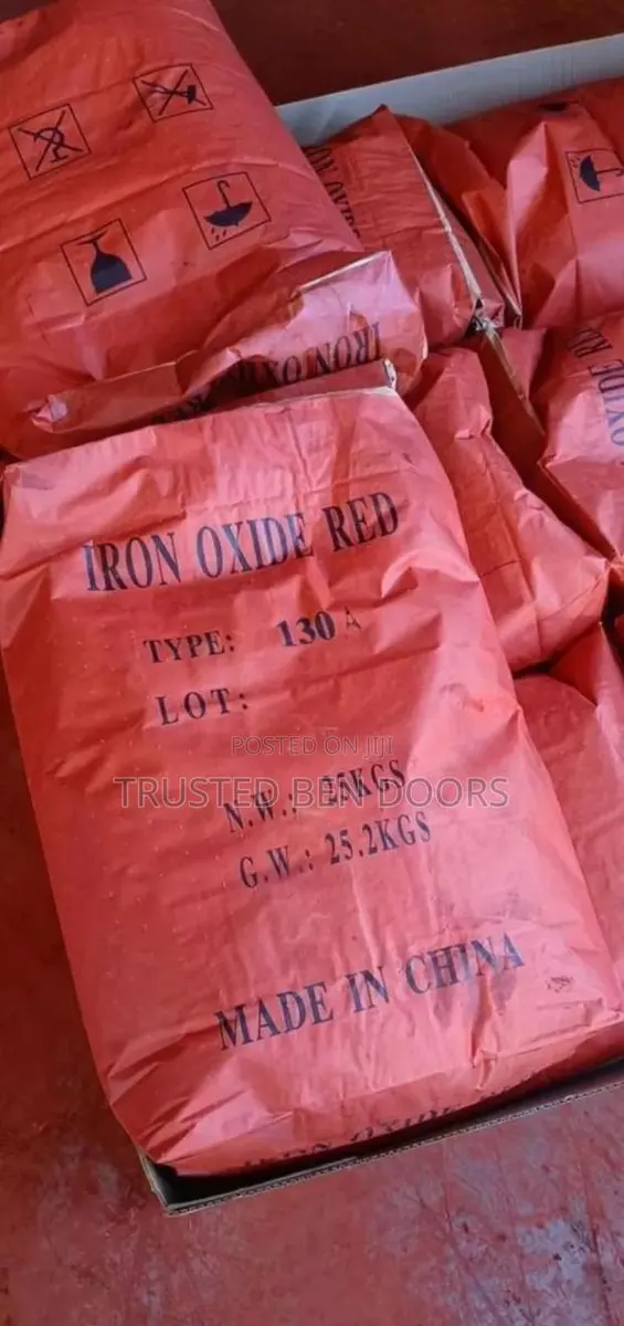Red Iron Oxide Color Pigment Pigment for Construction Paint Making · Photo 1