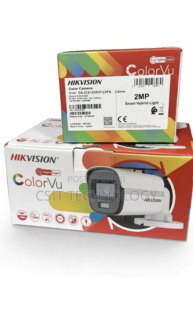 2mp ColorVu One Way Analogue Camera(DS-2ce10dfot-Lpts) · Photo 1