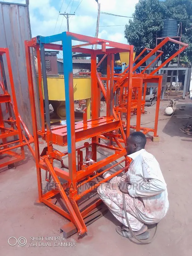 4 in 1 Ghana Made Block Machine · Photo 1