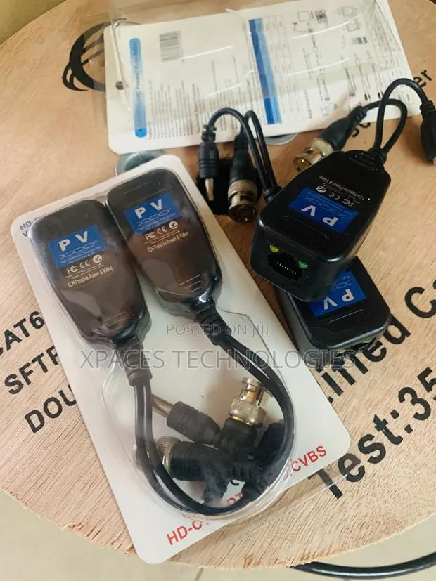 Hd-Cvi/Tvi/Ahd Passive Video Balun With Rj45 · Photo 1